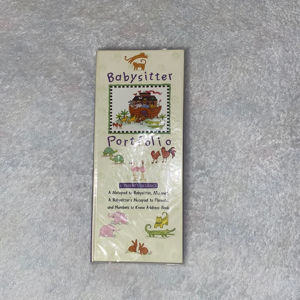 Baby sitter book